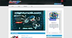 Desktop Screenshot of mightyno9.com