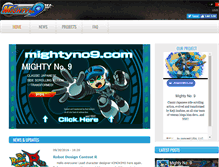 Tablet Screenshot of mightyno9.com